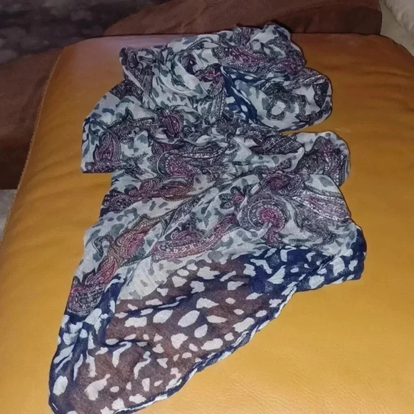 🍭🌹BLUE scarf - Picture 3 of 6